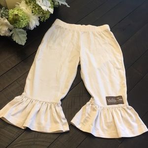 Matilda Jane Cream Ruffle Pants